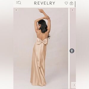 Revelry Bridesmaids Formal Dress
